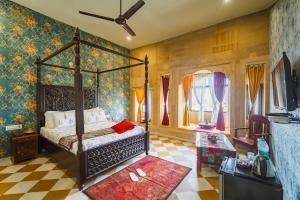 TV a/nebo společenská místnost v ubytování The Jaigarh Palace Jaisalmer