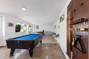 Biliár nebo kulečník v ubytování Casa Jacamar