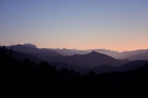A general mountain view or a mountain view taken from the holiday home