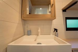 Un baño de Tiny Base The MOUNTAiN
