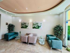 Prostor za sedenje u objektu Family Hotel Avenue 