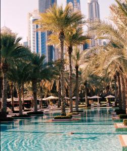One&Only Royal Mirage Resort Dubai内部或周边的泳池
