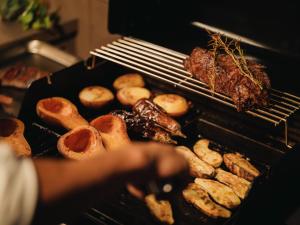 Comida en la villa o alrededores