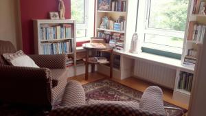Knihovna v bed and breakfast