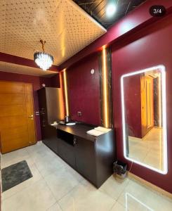 Et badeværelse på Red cottage Stay