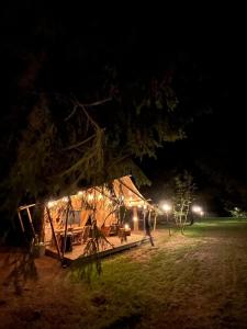 ŁawkiWolny Las Glamping na Mazurach的相册照片