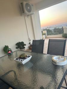 Posezení v ubytování Kallithea View