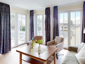 Χώρος καθιστικού στο Residenz Villa Ostsee