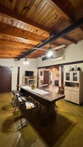 Køkken eller tekøkken på Casa Finca