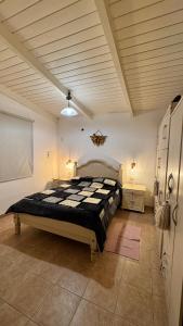 En eller flere senge i et værelse på Casa Finca