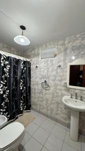 Et badeværelse på Casa Finca