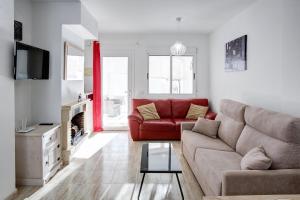 Χώρος καθιστικού στο Casa Historia