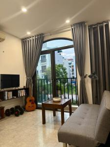 Χώρος καθιστικού στο April Box