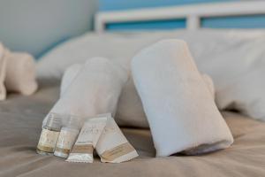 Postel nebo postele na pokoji v ubytování Oasi Padova - Intero Apt - Free Parking - WiFi - Aria Condizionata + 12 fotografií