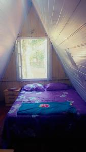 Postel nebo postele na pokoji v ubytování CHALET L&M Campestre