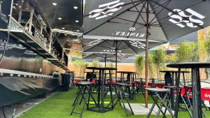 Reštaurácia alebo iné gastronomické zariadenie v ubytovaní Relax Hotel Stork