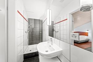 Hotel Hine Adon Fribourg的一间浴室
