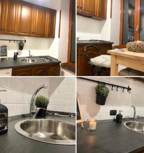 Køkken eller tekøkken på MILUAR - centro storico - lungo la via della Musica