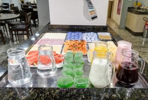 Comida no hotel ou em algum lugar perto