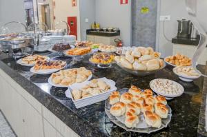 Comida no hotel ou em algum lugar perto