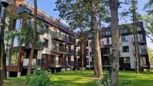 Το κτήριο όπου στεγάζεται  το διαμέρισμα