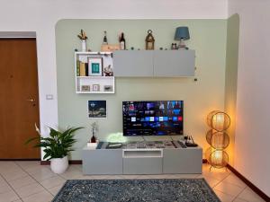 TV a/nebo společenská místnost v ubytování Casa Torchio