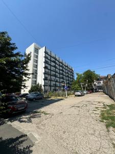 Bygningen som lejligheden ligger i