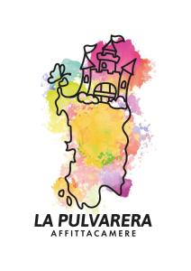 a map of la pilartera with a house at La Pulvarera in Castelsardo