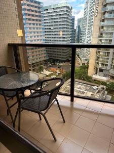 Μπαλκόνι ή βεράντα στο Evandro Apart Hotel