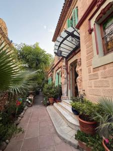 Vonkajšia záhrada v ubytovaní Sitges Royal Rooms