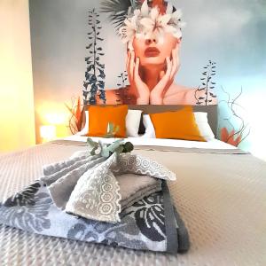 Postel nebo postele na pokoji v ubytování AUANA Casa Vacanze