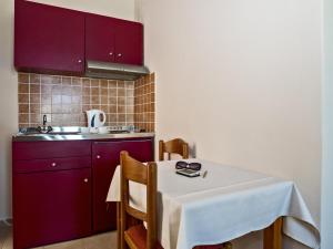 Kuchyň nebo kuchyňský kout v ubytování Sea Breeze Apartments