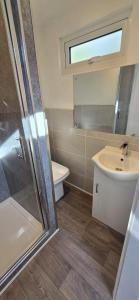 Koupelna v ubytování Glamping Pod Prestatyn