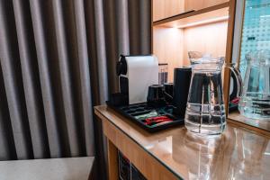 Hotel Star Shell的咖啡和沏茶工具