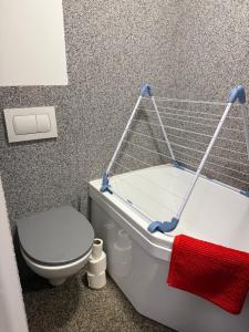 Koupelna v ubytování Chata Obzor