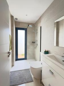 Koupelna v ubytování Casa Pilar