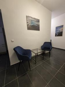 Et opholdsområde på Sapphire Suite