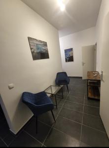 Et opholdsområde på Sapphire Suite