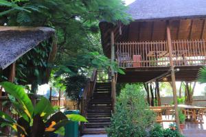 Zahrada ubytování Three Tree Hotel
