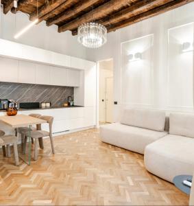 Χώρος καθιστικού στο Elegant City Apartment - Milano Centro