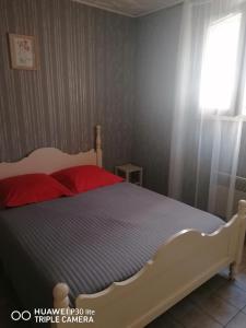 Postel nebo postele na pokoji v ubytování Coquet F2