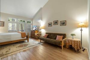 Ένα ή περισσότερα κρεβάτια σε δωμάτιο στο Ideal for Solo or Couples - Ski Trip Haven - 1Bed