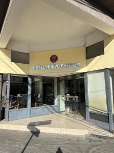 a hotel muyo provider sign on the front of a building at Hotel Nuevo Premier in Salta