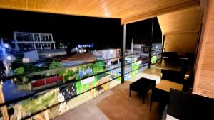 Balkon oz. terasa v nastanitvi happy pandasN12