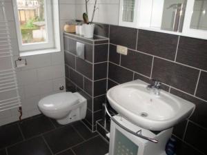 Koupelna v ubytování K 357 - Staffboarding - Personal- und Monteurzimmervermietung und Vermittlung in Glinde