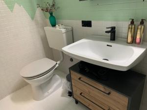 Kúpeľňa v ubytovaní Zentrale Wohnung an der Gondel & Naturblick