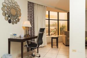 Hotel Los Andes的休息区