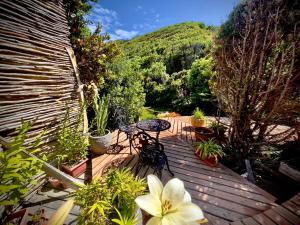 Nespecifikovaný výhled na hory nebo výhled na hory při pohledu z bed and breakfast