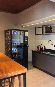 Nhà bếp/bếp nhỏ tại Ivaí Hotel +6 ảnh