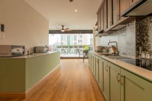 Η κουζίνα ή μικρή κουζίνα στο Ann Concept - Self service Homestay